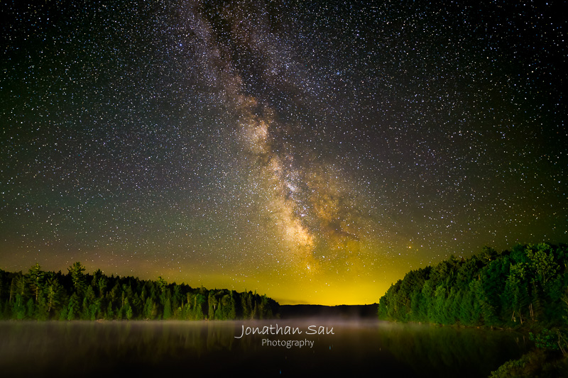 Smoke Lake Milky Way