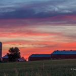 Farm Country Sunset
